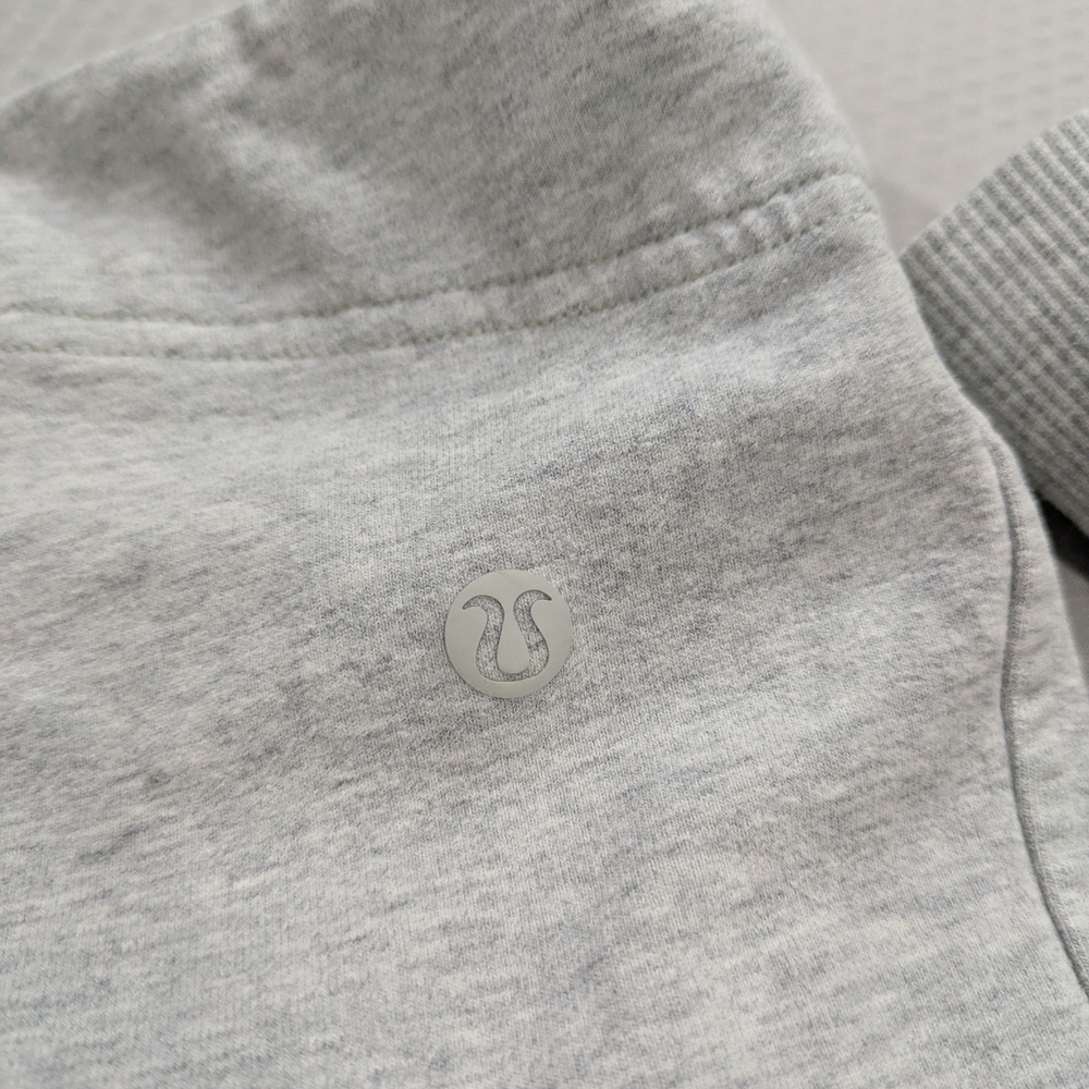 Lululemon grey split pullover drawstring hoodie w… - image 8